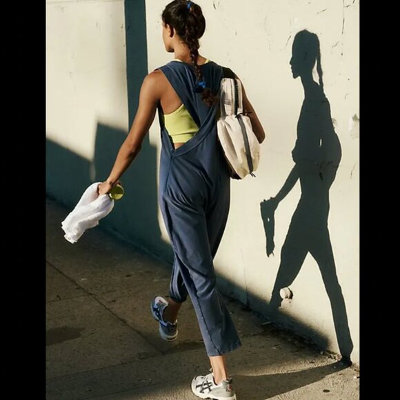 Free People Hot Shot Onesie Twisted in Navy Marin ๐ Factory Sealed - Picture 3 of 9